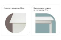 Лот: 23915037. Фото: 3. Письменный стол Hoff Тандем. Мебель