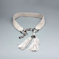 Лот: 4325668. Фото: 2. Ремень Dispacci белый (новый... Аксессуары