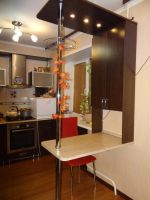 Лот: 6169175. Фото: 2. Барная стойка (стол) с полкой... Кухонная мебель