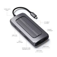 Лот: 25848532. Фото: 2. USB-хаб Satechi Multiport Pro... Периферия
