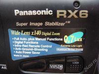 Лот: 1004096. Фото: 2. Видеокамера Panasonic RX6 (Япония... Фото, видеокамеры, оптика
