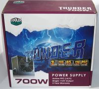 Лот: 3809547. Фото: 3. Cooler Master Thunder 700W. Компьютеры, оргтехника, канцтовары