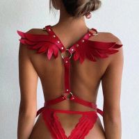 Лот: 25882286. Фото: 2. Портупея. Кожа. "Крылья ангела... Интимные товары