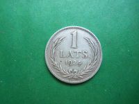 Лот: 21278012. Фото: 3. Латвия 1 лат 1924 г.,серебро. Коллекционирование, моделизм