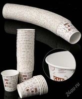 Лот: 2312198. Фото: 2. Бумажные стаканчики. Посуда, кухонная утварь