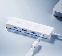 Лот: 25299642. Фото: 4. USB-разветвитель Xiaomi 4-in-1... Красноярск