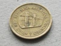 Лот: 16205812. Фото: 5. Монета 50 сентаво Аргентина 1994...
