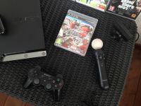 Лот: 9097451. Фото: 2. PS3 Slim 160 GB+2 Gamepad+Playstation... Игровые приставки, консоли, видеоигры
