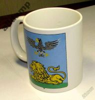 Лот: 5856837. Фото: 2. Чашка сувенирная, Белгород, герб. Сувениры, подарки