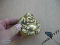 Лот: 5817236. Фото: 2. хотей.будда.бронза.камбоджа.9см... Живопись, скульптура, фото
