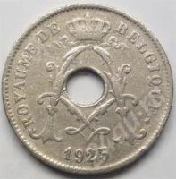 Лот: 216584. Фото: 2. Бельгия. 10 сантим 1923г. Монеты