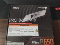 Лот: 25850276. Фото: 2. Материнская плата MSI PRO B650m-b. Комплектующие
