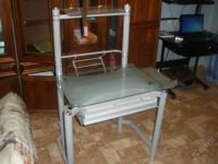 Лот: 1198319. Фото: 3. Компьютерный стол стекло!. Красноярск