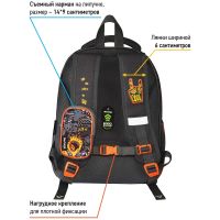 Лот: 25441689. Фото: 3. Ранец Berlingo Expert Plus "Monster... Дети растут