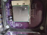 Лот: 16556928. Фото: 2. Elitegroup p4vxad + pentium 4... Комплектующие