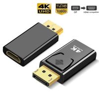 Лот: 17850509. Фото: 2. Переходник DisplayPort HDMI 4K... Комплектующие