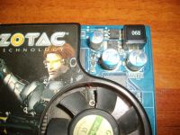 Лот: 3681187. Фото: 3. PCI-E Zotac GeForce 8500GT (неисправна... Компьютеры, оргтехника, канцтовары