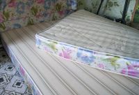 Лот: 5672923. Фото: 5. Кровать двуспальная б/у с матрасом...