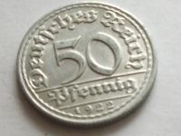 Лот: 7805234. Фото: 2. Монета 50 пфенниг Германия 1922... Монеты