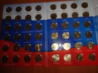 Лот: 7314005. Фото: 2. Набор монет ГВС-1 в альбоме 2010-2015... Монеты