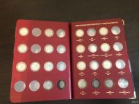 Лот: 15147613. Фото: 6. Коллекция монет биметалл в альбоме...