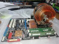 Лот: 18457305. Фото: 2. Комплект Asus p5k pro, Intel Xeon... Комплектующие