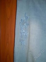 Лот: 36395. Фото: 2. капри джинс светлый! 44-46 р!