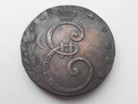 Лот: 17108050. Фото: 2. 10 копеек 1796 года. Вензель... Монеты