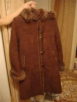 Лот: 2012116. Фото: 2. Дубленка натуральная, из хим.чистки... Женская одежда