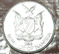 Лот: 10181800. Фото: 2. Экзотика с рубля (8769) Намибия. Монеты
