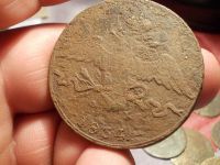 Лот: 15998999. Фото: 4. Нечастый Масонский гривенник(медь... Красноярск
