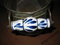 Лот: 6007178. Фото: 8. Кашпо медь бронза керамика Европа...