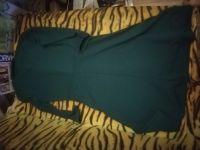 Лот: 25634013. Фото: 4. Темно-зеленое платье(размер 42-44... Красноярск