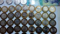 Лот: 11827524. Фото: 4. 82 разные юбилейные монеты без... Красноярск