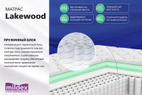 Лот: 24562048. Фото: 6. Матрас пружинный MILDEX Lakewood