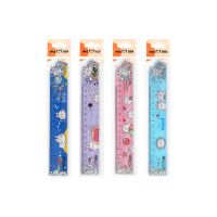 Лот: 20630689. Фото: 2. Линейка 15см. MESHU ""Bubble bunny... Канцелярские и офисные товары