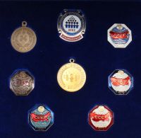 Лот: 19553033. Фото: 2. Россия 2010 набор СПМД знаки и... Значки, медали, жетоны