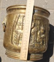Лот: 17620985. Фото: 2. ведро для льда, латунь, старинное. Антиквариат