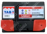 Лот: 8684207. Фото: 2. Аккумулятор Tab Magic 62.0 6СТ-62... Авто, мото, водный транспорт