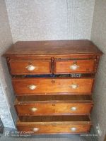 Лот: 19614834. Фото: 2. Старинный комод, СССР, массив... Хранение вещей