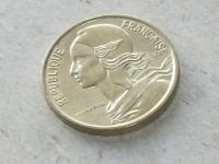 Лот: 15889022. Фото: 3. Монета 5 сантим пять Франция 1987... Коллекционирование, моделизм