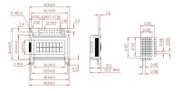 Лот: 3094981. Фото: 3. Дисплей ЖК LCD 2x8 HD44780 индикатор. Красноярск