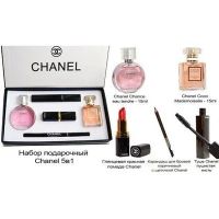 Лот: 15243907. Фото: 2. Подарочный chanel 5 в 1! Новый... Парфюмерия
