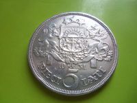 Лот: 3562964. Фото: 5. Латвия 5 лат 1931 г.,серебро,подлинник...