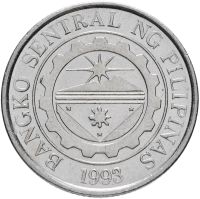 Лот: 18849492. Фото: 2. Филиппины 1 писо (песо) 2015 с... Монеты