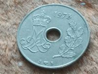 Лот: 9910929. Фото: 2. Монета 25 эри оре ере Дания 1973... Монеты