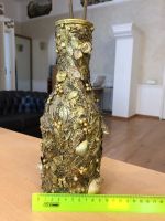 Лот: 20611214. Фото: 2. Ваза декоративная с ракушками... Предметы интерьера