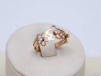 Лот: 13793602. Фото: 2. ЗОЛОТОЕ КОЛЬЦО 1,27 ГРАММ. Ювелирные изделия, бижутерия, часы