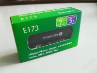 Лот: 1190312. Фото: 2. Новый 3G модем мегафон E173 прием... Сетевые устройства