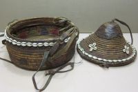 Лот: 17425885. Фото: 3. Кожаная чаша для инжиры (эфиопский... Коллекционирование, моделизм
